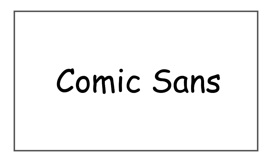 Comic Sans Font Download (Free License Font) 2023