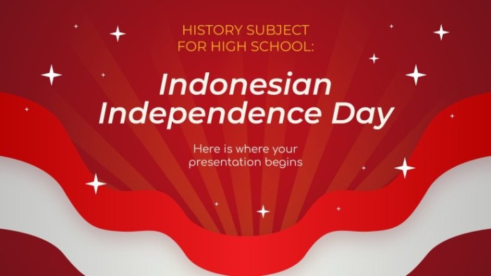 Sejarah kemerdekaan indonesia singkat