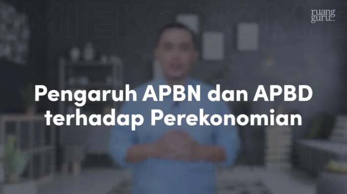 Pengertian dan fungsi apbn dan apbd dalam ilmu ekonomi