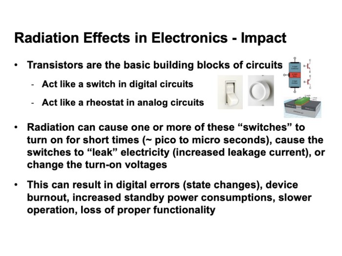 Erasmus radiation and its effects on microeletronics and photonics technologies radmep s2 1