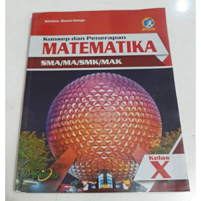 Materi matematika kelas 10 semester 1 kurikulum 2013