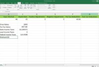 Cara menghitung netto di excel