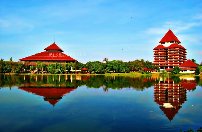 Indonesia university universitas knowledge crystal library ui marshall corker denton central jakarta archdaily bangunan bentuk di green unik architecture dengan