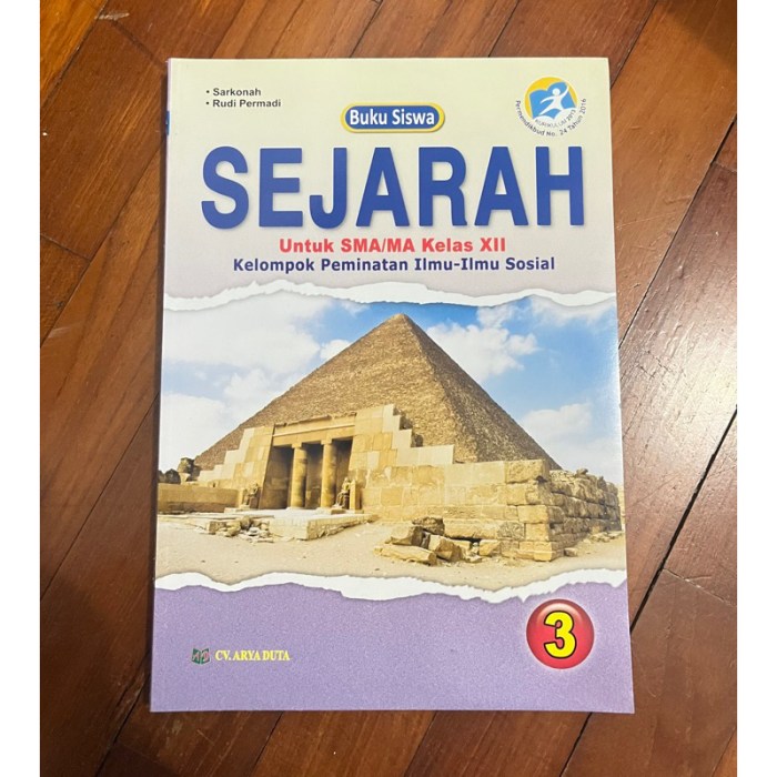 Buku sejarah kelas 12 kurikulum 2013