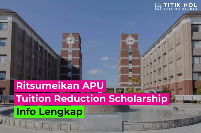 Apu tuition fee reduction scholarship fall semester s1 2