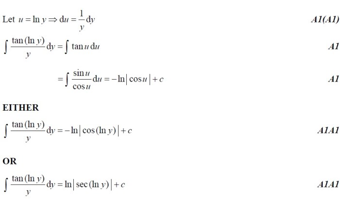 Bank soal matematika integral