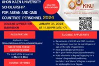 Khon kaen university scholarship s3 1