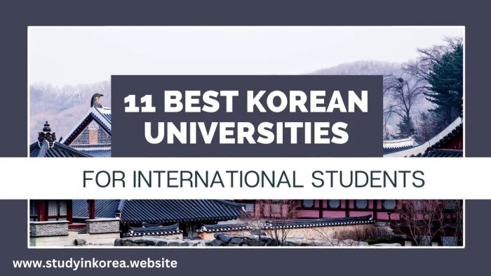 Universitas korea terbaik