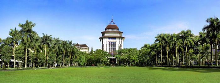 Gedung rektorat universitas brawijaya