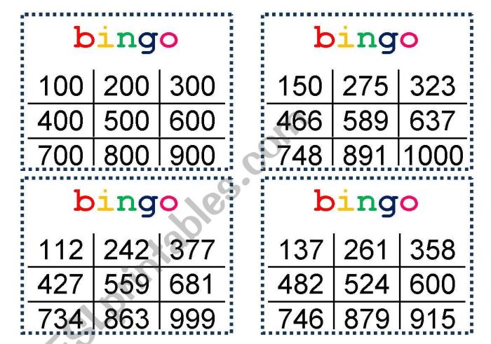 Angka 100 sampai 1000 dalam bahasa inggris