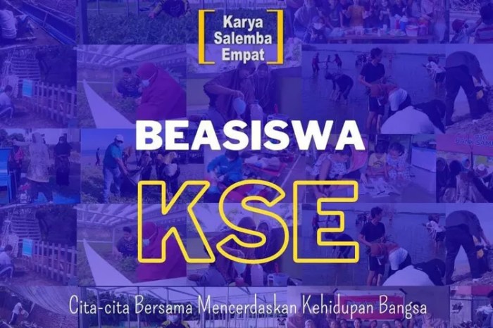 Beasiswa karya salemba empat kse untuk mahasiswa s1