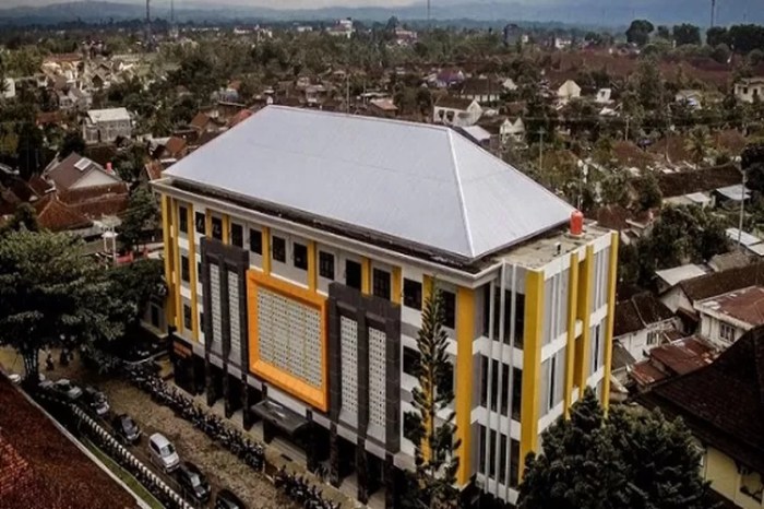 Magelang umm rektorat gedung sni muhammadiyah luncurkan universitas republika smp perpustakaan vii