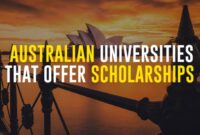 Universitas di australia yang memberikan beasiswa