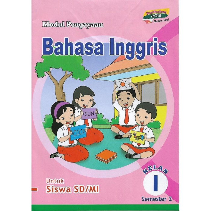 Bahasa inggris kelas 1 semester 2 kurikulum 2013