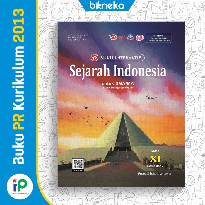 Buku sejarah indonesia kelas 11 intan pariwara