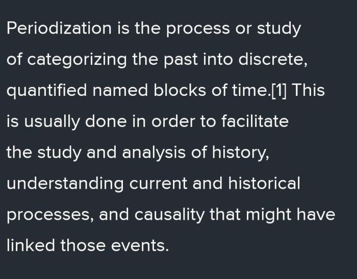 History periodization