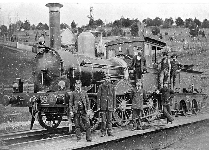 Railroad railroads early steam locomotive clinton eras galveston