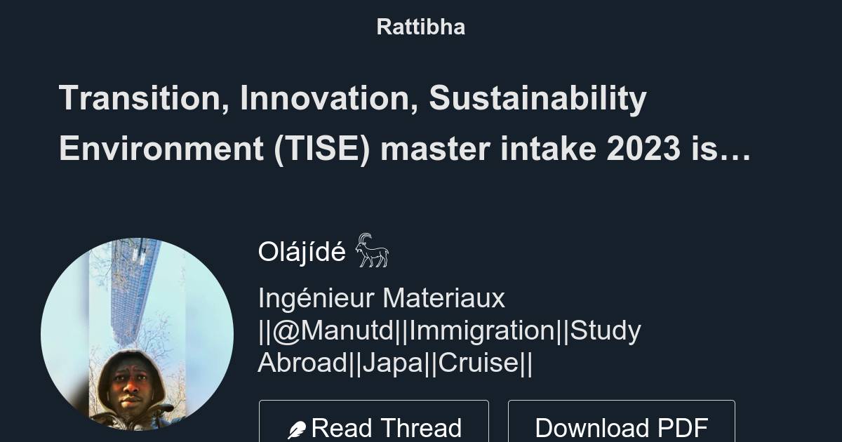 Erasmus transition innovation and sustainability environments tise s2 1