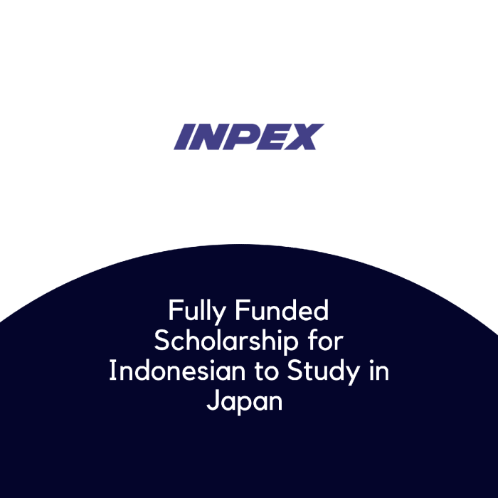 Beasiswa s2 dari inpex di jepang