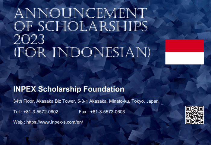 Beasiswa s2 inpex scholarhip foundation di jepang