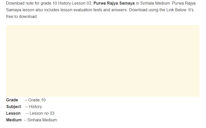 Rangkuman sejarah kelas 10