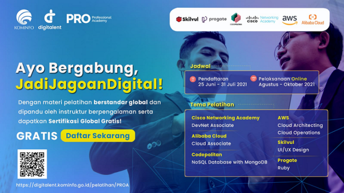 Beasiswa digital talent dari kemenkominfo ri 2