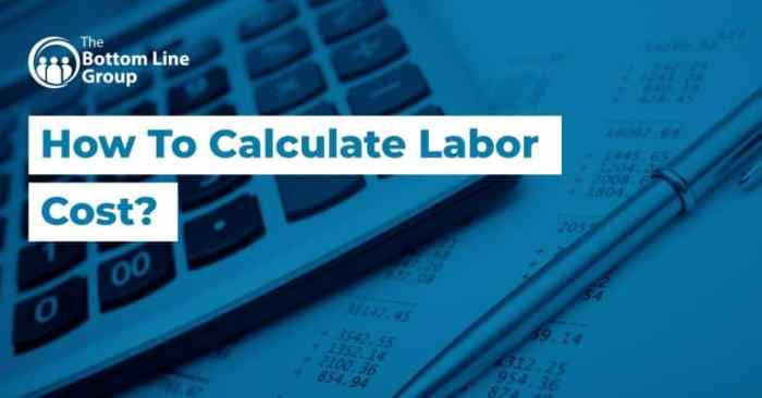 Labor percentage calculate