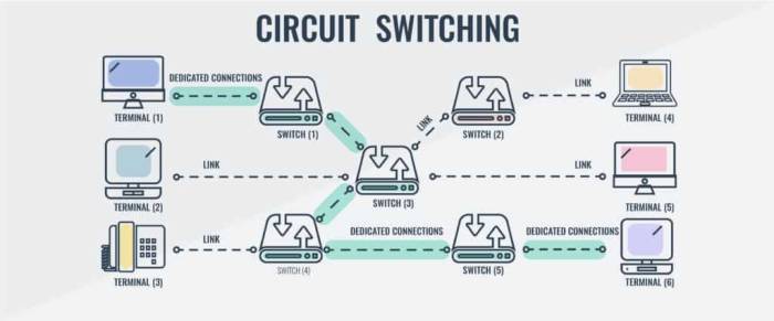 Pengertian jenis koneksi circuit switching dalam jaringan wan dalam ilmu komputer