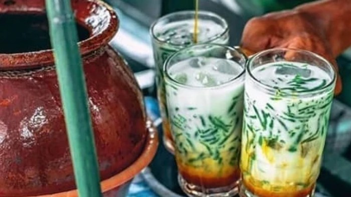 Dawet minuman khas ayu cuaca resep diminum cocok