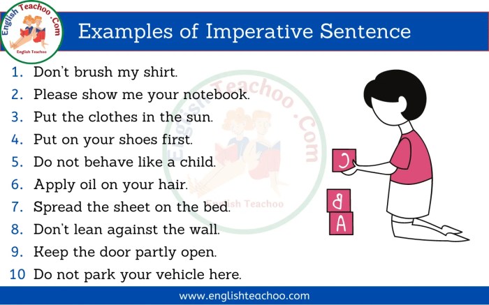 Contoh soal imperative sentence