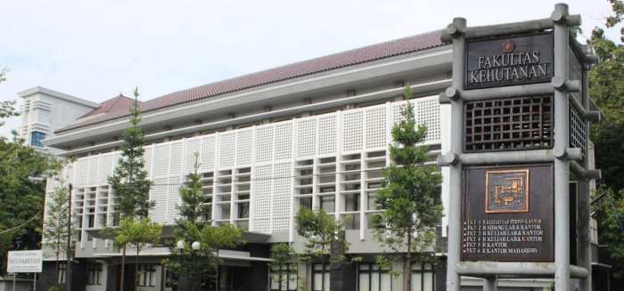 Jurusan di fakultas kehutanan ugm