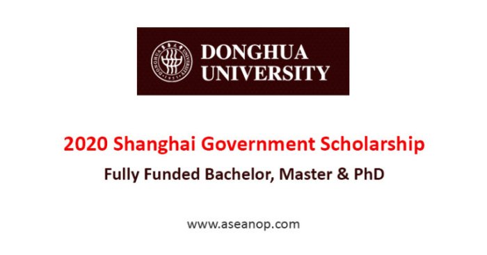 Beasiswa s1 s2 dan s3 dari shanghai governmernt scholarship cina