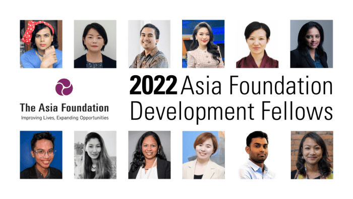 Beasiswa afdf asia foundation development fellows di asia dan amerika