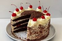 Cara membuat black forest dalam bahasa inggris