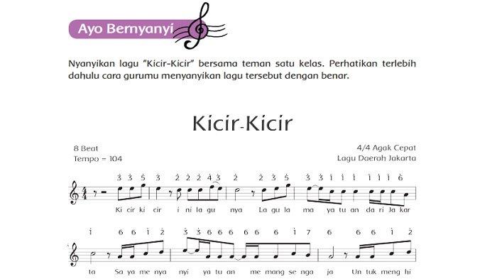 Sejarah lagu kicir kicir