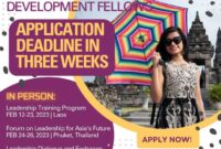 Beasiswa pelatihan skill dari asia foundation