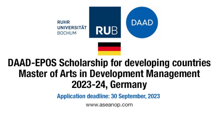 Daad epos masters program vocational education and personnel capacity building tu dresden s2 1