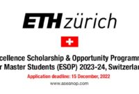 Excellence scholarship opportunity programme eth d scholarship eth zurich s2 1