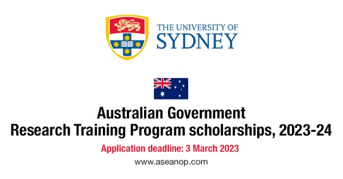 Australian government research training program scholarship rtps university of adelaide s2 s3 1