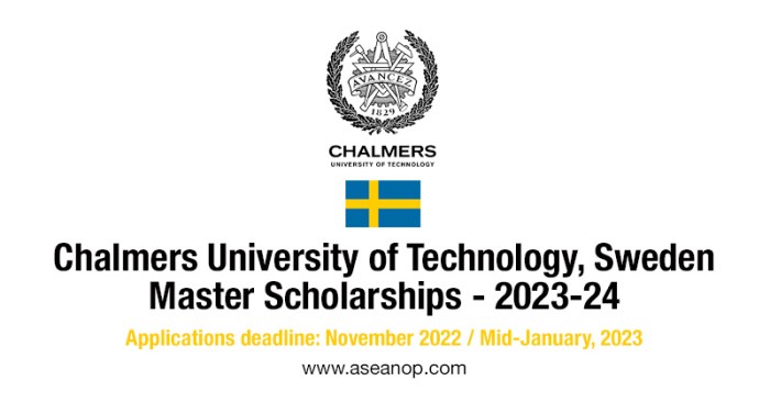 Beasiswa s2 di chalmers university swedia