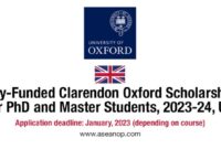 Beasiswa s2 dan s3 dari clarendon scholarship