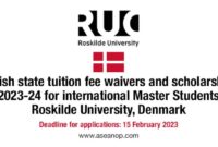 Beasiswa penuh s2 di roskilde university denmark