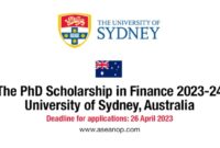 Beasiswa s2 dan s3 di university of sydney australia