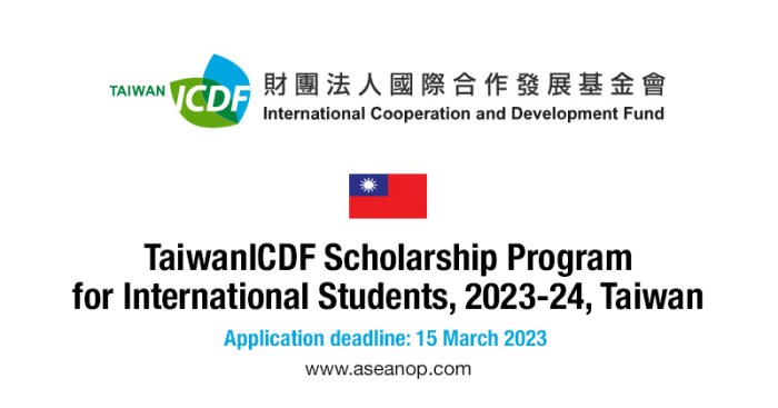 Scholarship taiwan opportunities programs philippines through filipinos presents study opened teco has