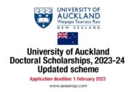 University of auckland doctoral scholarship s3 1