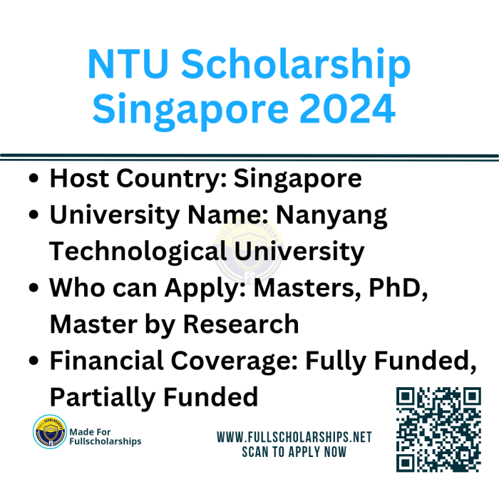 Scholarships acis nus ntu sutd moneyed completely smu singapore ph