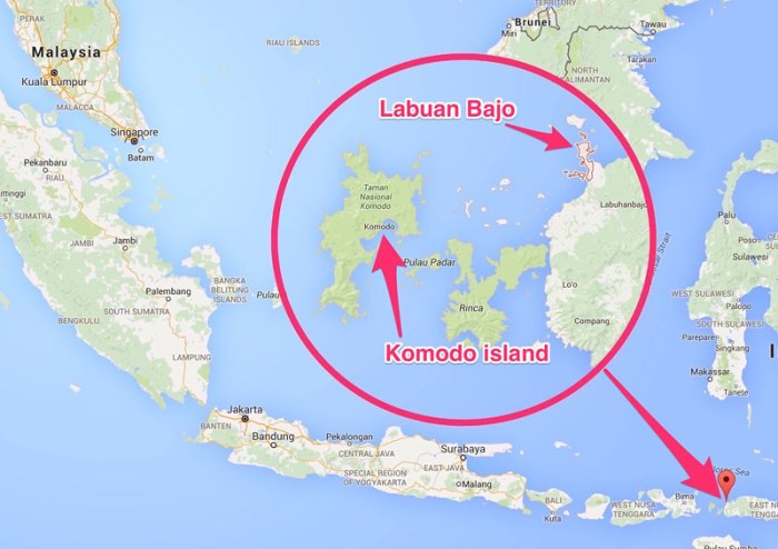 Sejarah pulau komodo