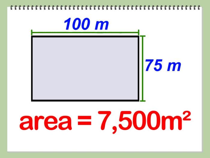 Size measure plot land square any meters metres area construction estimating