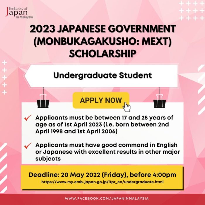 Beasiswa japanese studies untuk mahasiswa s1