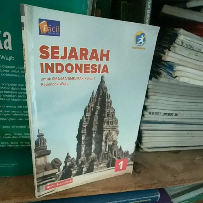 Buku sejarah indonesia kelas 10 smk